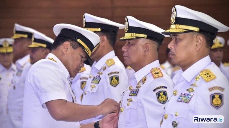 KSAL Laksamana Dr Muhammad Ali melantik sejumlah pejabat teras TNI AL